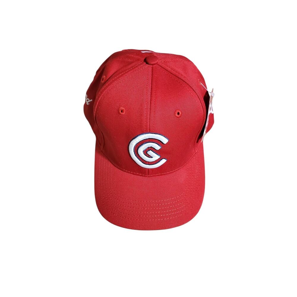 Cleveland Golf Hat Adjustable Strapback Red NWT